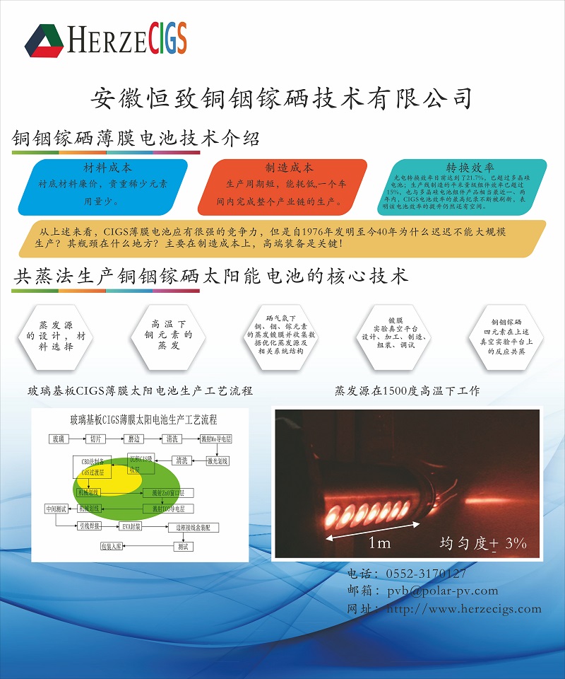 銅銦鎵硒工藝技術